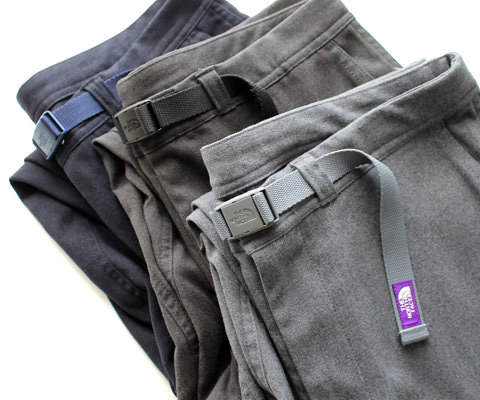 the north face purple label polyester serge field pants