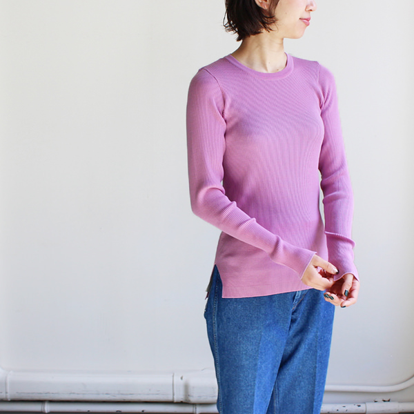 AURALEE(オーラリー) SUPER FINE WOOL HIGH GAUGE RIB KNIT P/O | STRATO BLOG