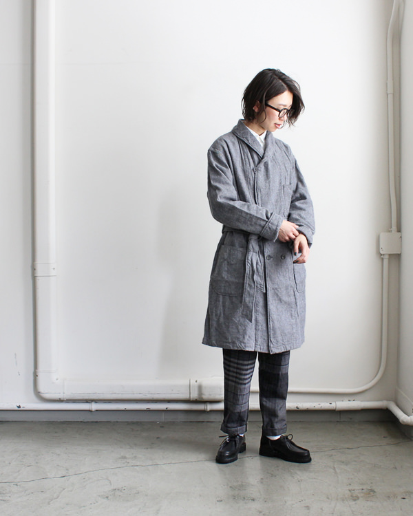 ENGINEERED GARMENTS エンジニアードガーメンツフランネルガウン