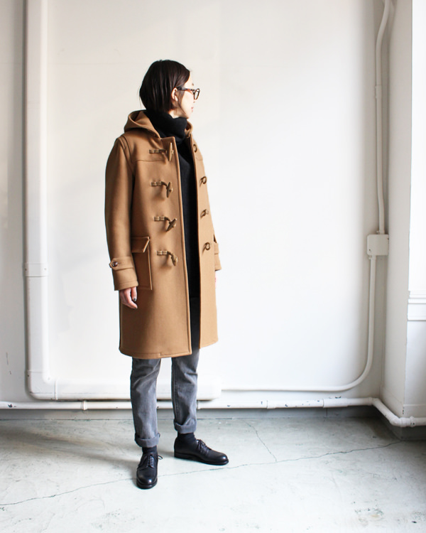 AURALEE  HEAVY MELTON DUFFLE COAT AW2015