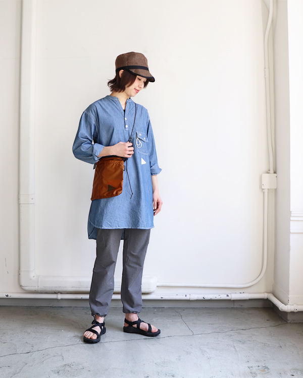 and wander 2way stretch long pants サイズ2