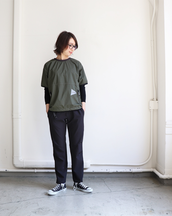 and wander 2way stretch long pants サイズ2