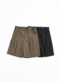 AURALEE (オーラリー) LIGHT WOOL MAX GABARDINE SHORTS